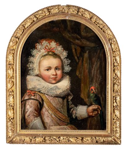 null Ecole FLAMANDE du XIXème siècle, dans le goût de Cornelis de VOS

Portrait d'enfant...