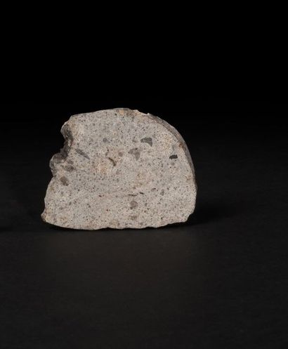 null Tranche de météorite « Sahara 97137 » de type « L/LL4 ». Cette tranche révèle...