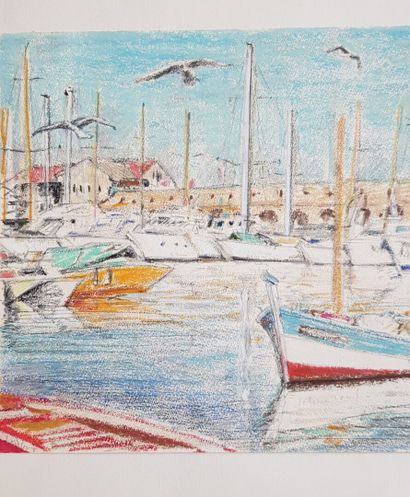 null Pierre PRUVOST (1921-2008)

Antibes port de plaisance, février 79

Crayons gras...