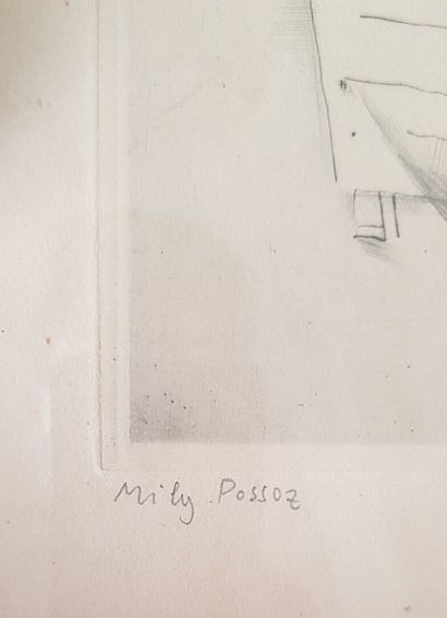 null Mily POSSOZ (1888-1967)

Le chat et la Belle

Estampe signée et annotée épreuve...