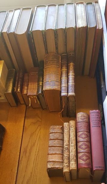 null Large lot of old books