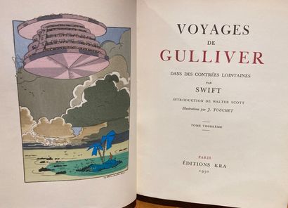 null SWIFT Gulliver's travels in distant lands 

4 volumes in 2 vols in 4° ed. Kra...