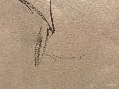 null André DIGNIMONT (1891-1965)

Femme alanguie

Aquarelle sur papier signée en...