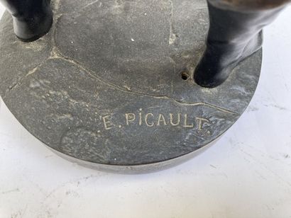 null Émile Louis PICAULT (1833-1915)

Escholier du XIVème siècle

Bronze à plusieurs...