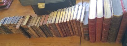 null Large lot of old books