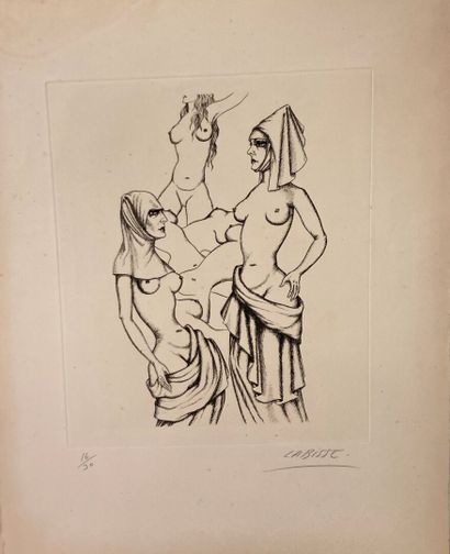 Félix LABISSE (1905-1982)
Femmes dénudées
Lithographie...