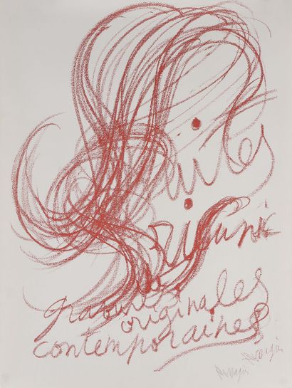 null Jean MESSAGIER (1920-1999)

Le grand cortège

Lithographie en couleurs.

Signée...