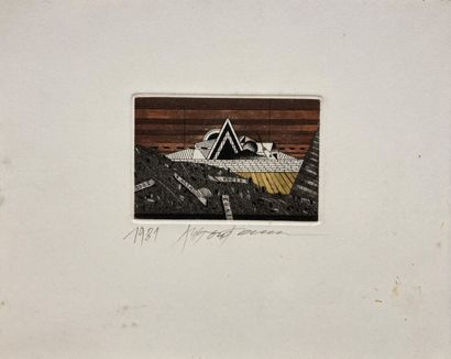 null ASSADOUR (1943)
Penelope
Etching signed lower right and numbered 75/100 lower...