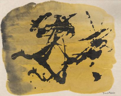null Jacques CHARRIER (1936)
Silhouette
Aquarelle et technique mixte signée en bas...