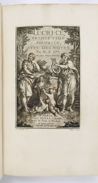 null Lot of books including:

LUCRECE. Lucretius, new translation, with notes, by...