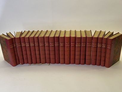 null Emile Zola. Les Rougon-Macquart, Editions François Bernouard, Paris. 21 volumes...