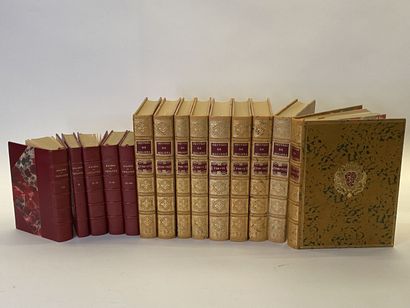 null Molière. Ensemble de 14 ouvrages comprenant: 



- Oeuvres de Molière. Edition...