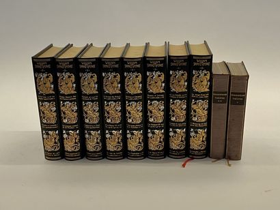 null Shakespeare. Oeuvres complètes, Editions Jean de Bonnot, Paris. 10 volumes in-8.

Reliure...