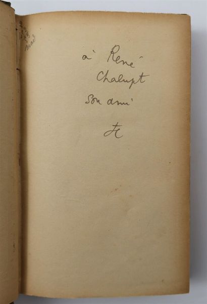 null Lot de trois livres :

COCTEAU (Jean). Poésie. 1916-1923. Le Cap de Bonne-Espérance....