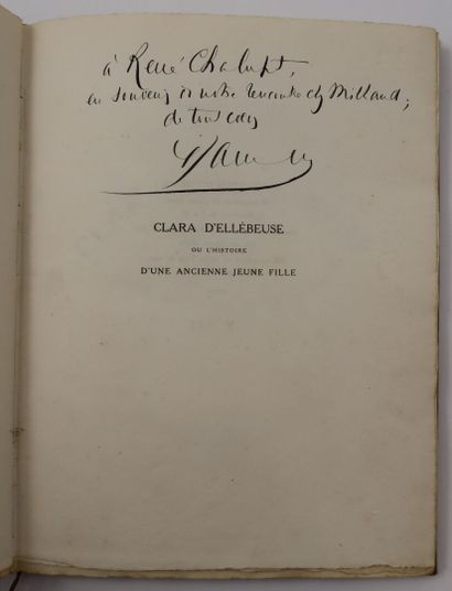 null Lot of two books :

JAMMES (Francis) - BONFILS (Robert). Clara d'Ellébeuse or...