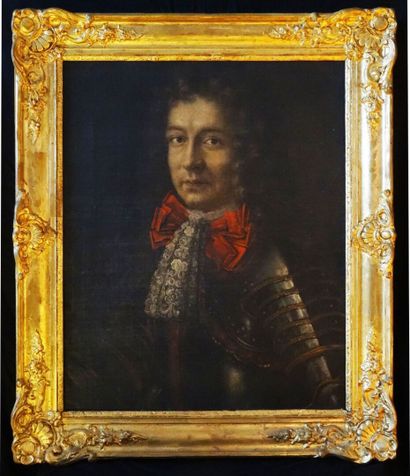 null Ecole FRANCAISE du début XVIIIème siècle

Portrait d'homme en armure

Huile...