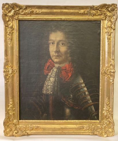 null Ecole FRANCAISE du début XVIIIème siècle

Portrait d'homme en armure

Huile...