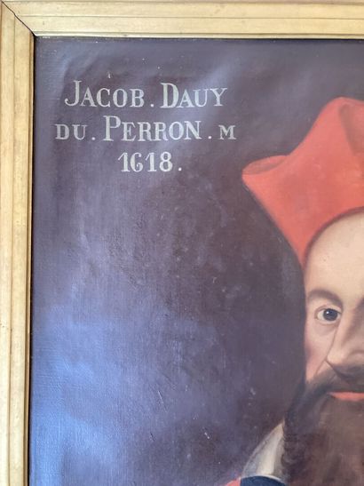 null Ecole FRANCAISE du XIXe siècle

Portrait de Jacob Davy du Perron

Sur sa toile...