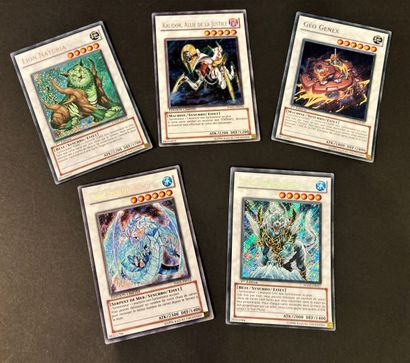 null YU-GI-OH
Lot de 5 cartes de la serie HAO2 et HAO1 dont Brionac Dragon de la...