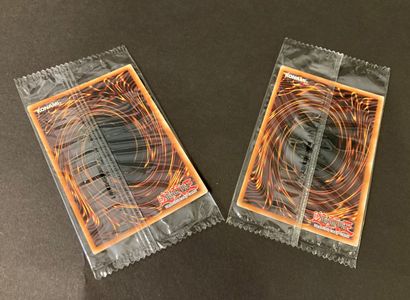 null YU-GI-OH
Lot de deux cartes secret rares neuves, sous plastique :
- Orbital...
