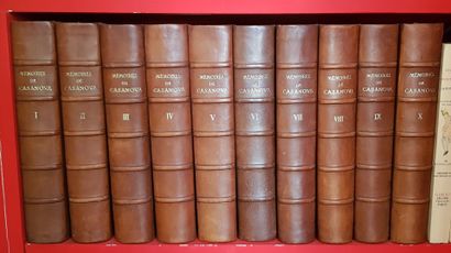 null Lot de livres 
Mémoires de Casanova
Ill. d'Auguste LEROUX, Ed. Javal & Bourdeaux...