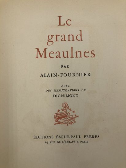 null Lot of books including :
The great Meaulnes
Sketches on Navarre

Balzac Romans...