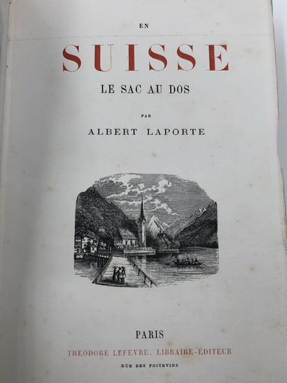 null Lot de livres comprenant :
Gösta Berling
La Suisse le sac au dos
Du Laocoon
Cinq...