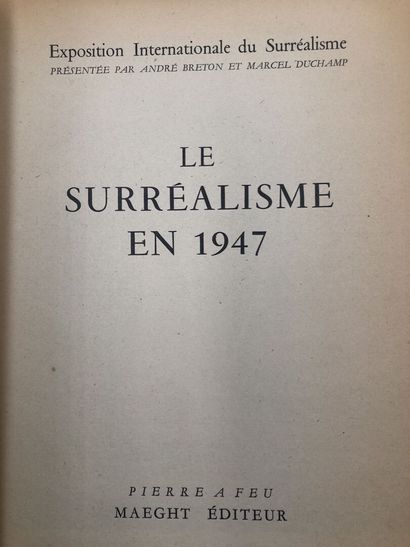 null Lot of books including:
Surrealism and painting
Second manifesto of surrealism
Surrealism...