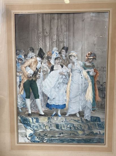 null Frederick Hendrik KAEMMERER (1839-1902)
Le mariage et le baptême
Deux reproductions...