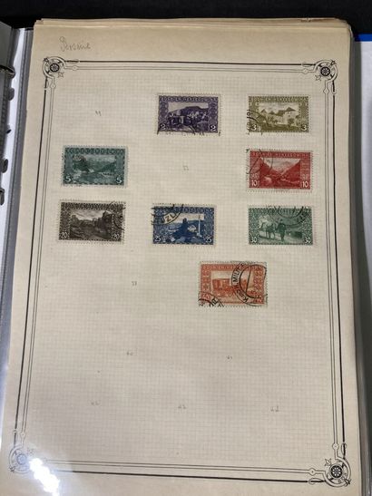 null Ensemble de timbres périodes classique et semi-moderne dont France Pexip + Colonies...