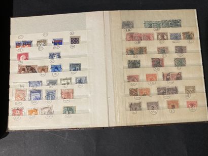 null Ensemble de timbres périodes classique et semi-moderne dont France Pexip + Colonies...