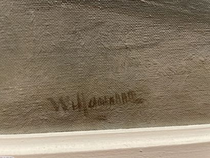 null Louis WUILLAUME (1874-1949)
Les quais
Huile sur toile, signée en bas au milieu
37...
