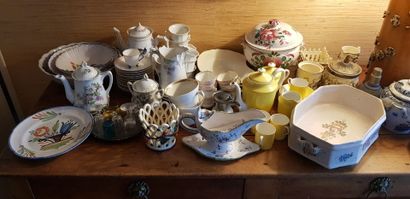 null SALE at 11 am 
Lot of porcelain and earthenware including parts of tea and coffee...