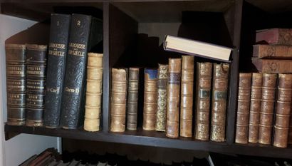 null Lot de livres reliés XVIIIème et XIXème siècles
