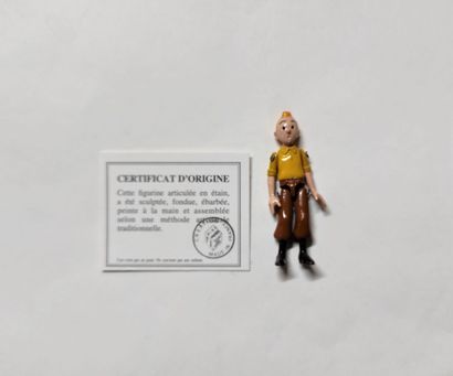 null PIXI - TINTIN
- "Tintin chemise jaune" figurine articulée n°2500
Figurine en...
