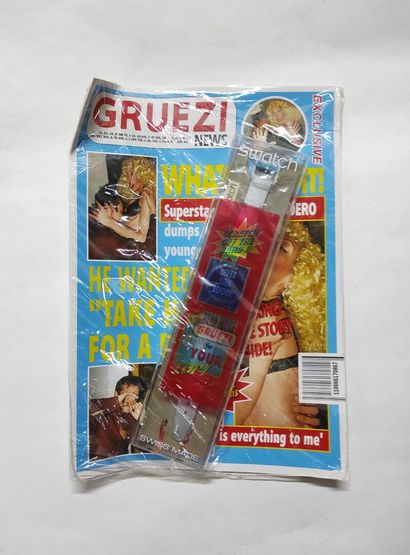 null SWATCH
Montre Edition GRUEZI NEWS de 1997 dans sa boîte et emballage