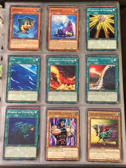 null YU-GI-OH
Classeur de plus de 500 cartes des séries quasi complètes BOSH, WIRA,...