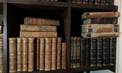 null Lot de livres reliés XVIIIème et XIXème siècles
