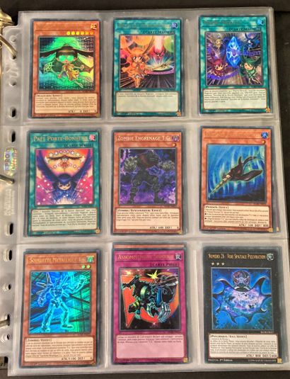 null YU-GI-OH
Classeur de plus de 500 cartes des séries quasi complètes BOSH, WIRA,...