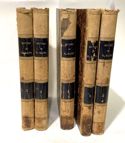 null George SAND
Les Oeuvres
5 volumes