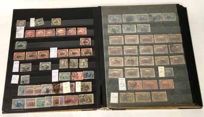 null 5 stamp album page sheets FRANCE + 1 pocket
Classic stamps 1853-1860 various
Album...