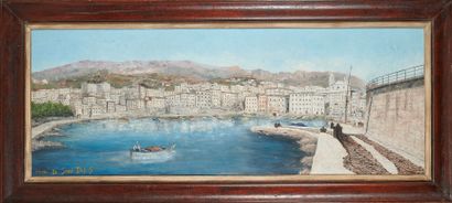 null Henri de SAINT-DELIS (1878-1949)
Bastia, le vieux port, vers 1945-49
Huile sur...