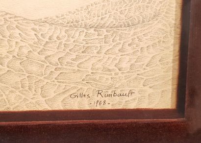 null Gilles RIMBAULT (1945)
Deux femmes
Crayon signé et daté 1968 en bas à droite
19...