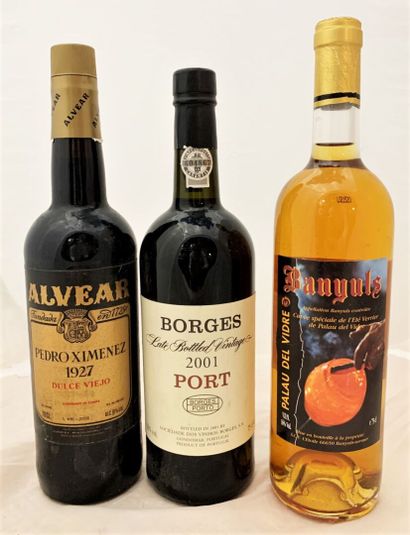 null PORTUGAL
1 bouteille Porto Late Bottle Vintage Borges. Liqueur 2001 (Niveau...