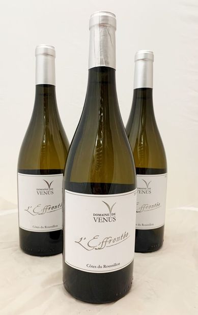 null ROUSSILLON
3 bouteilles Côtes du Roussillon 'L'Effrontée' Domaine de Vénus....