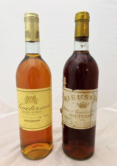 null BORDEAUX
1 bottle Sauternes 1er grand cru classé Château Rieussec. Moelleux...