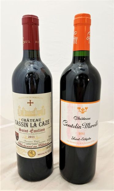 null BORDEAUX 
1 bouteille Saint Emilion Château Cassin La Caze. Rouge 2011
1 Bouteille...
