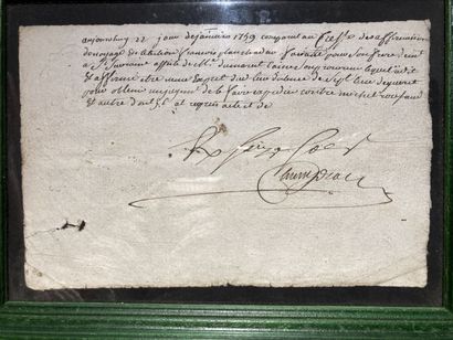 null Lot de papiers notariés et documents de greffes 
XVIIIème siècle