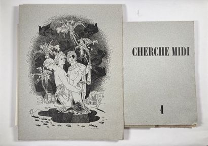 REVUE CHERCHE MIDI. Paris, 1946 . 3 feuilles...