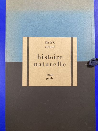 ERNST (Max). Histoire naturelle. Paris, Jeanne...